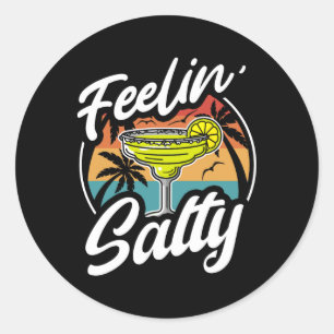 Adesivo Cinco De Mayo Sentindo Salty Vintage Mulheres Mexi
