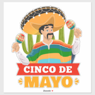 Adesivo Cinco De Mayo Sticker