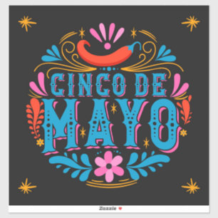 Adesivo Cinco de Mayo Sticker