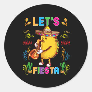 Adesivo Cinco De Mayo Taca Fofa Sombrero Vamos Festa Maio