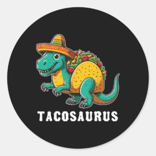 Adesivo Cinco De Mayo Taco Tacosaurus Dinossauro T-rex 5 D