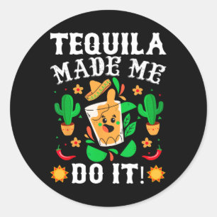 Adesivo Cinco De Mayo - Tequila Engraçada Me Fez Fazer Iss
