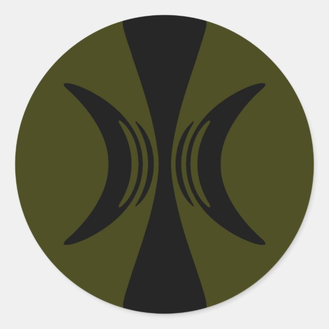 Adesivo Cinco mãos dedadas de Eris (Frente)