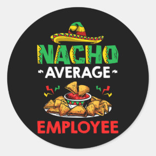 Adesivo Cinco Mayo Trabalhador Mexicano 5 De Mayo Nacho Mé