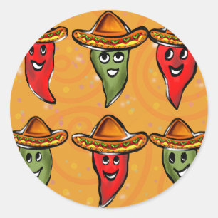Adesivo Cinco Peppers de Mayo