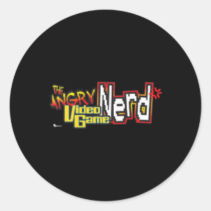 Adesivo Cinemacre Angry Video Game Logotipo Premium do Ner