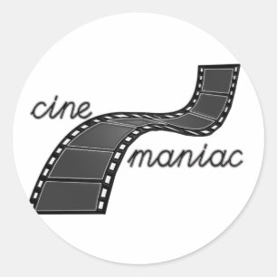 Adesivo Cinemaniac com tira do filme