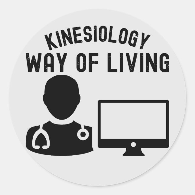Adesivo Cinesiologia- Modo de Viver (Frente)