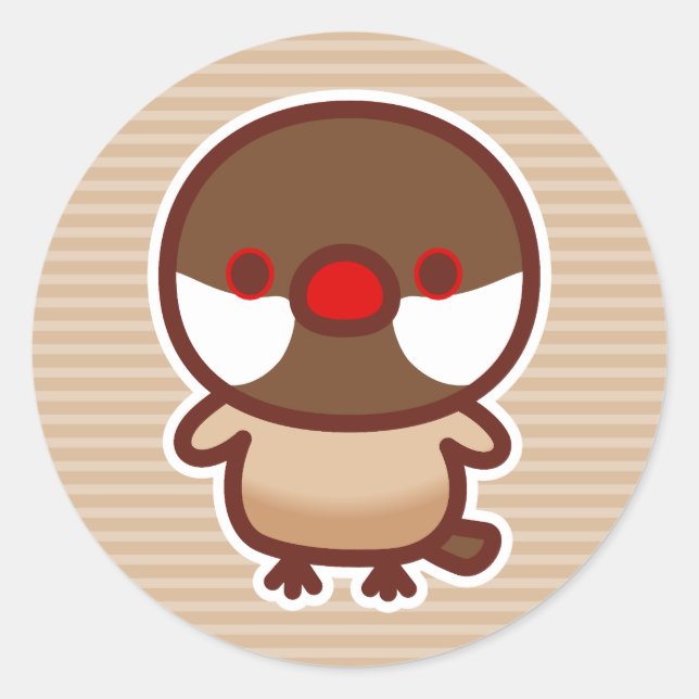 Adesivo Cinnamon Java Sparrow (Frente)