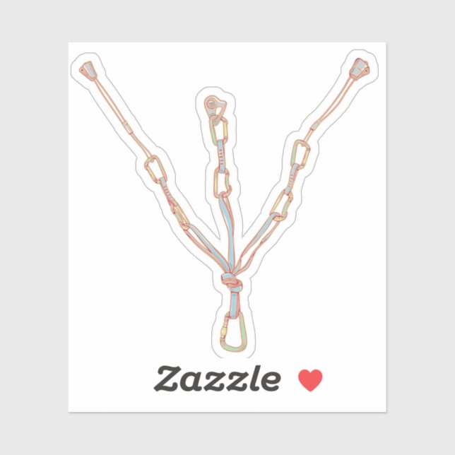 Adesivo Cintura de subida de rocha (Folha)