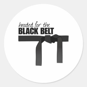 Adesivo Cinturão Preto