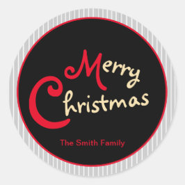 Adesivo Cinza branco Pinstripe Arco vermelho preto