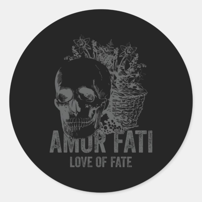 Adesivo Cinza De Filosofia Estática Com Estoicismo De Trad (Frente)