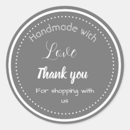 Adesivo Cinza de fronteira da design