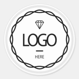 Adesivo Cinza de logotipo personalizado do promocional Bel