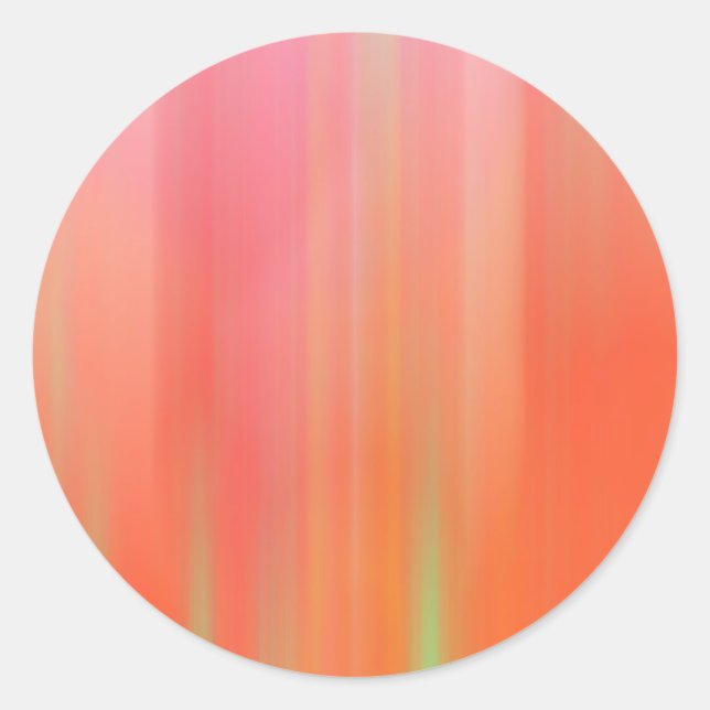 Adesivo Cinza de Movimento Rosa e Laranja (Frente)