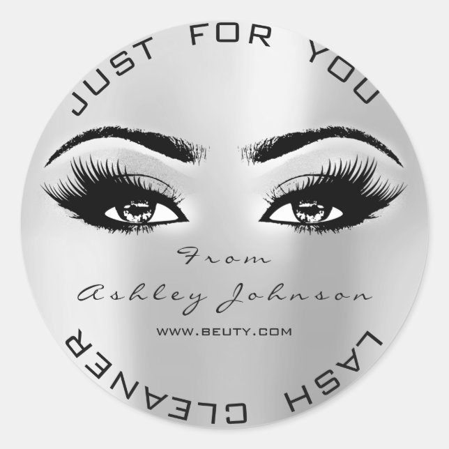 Adesivo Cinza Limpadora de Ativação de Extensão de Linhage (Frente)