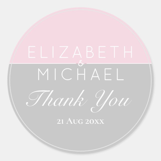 Adesivo Cinza Rosa De Açúcar Agradeço-Lhe Os Pinheiros (Frente)