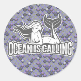 Adesivo Cinza Sereia Custa