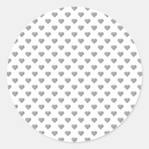 Adesivo Cinzas Concretas Simétricas em Branco