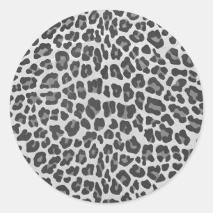 Adesivo Cinzas do leopardo e luz - impressão das cinzas