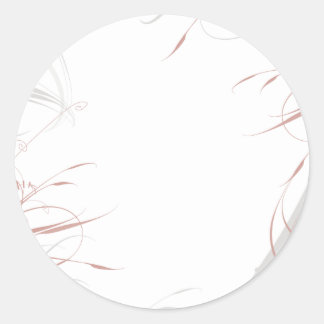 Adesivo Cinzas e Blush florescem Casamento Minimalista