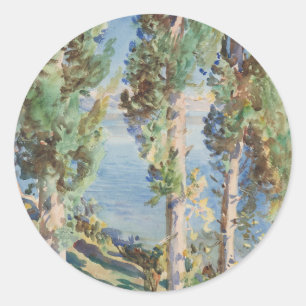Adesivo Ciprestes de Corfu de John Singer Sargent