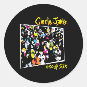 Adesivo Circle Jerks - Merchandise Oficial