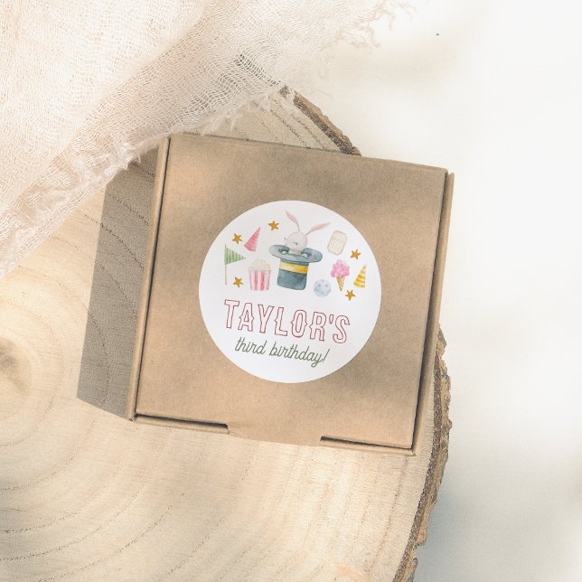 Adesivo Circo Animal | Festa de aniversário de Carnaval de (Criador carregado)