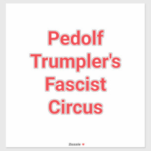 Adesivo Circo Pedolf Trumpler Hankamer Artjunkhaus Quadrin