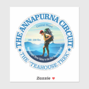 Adesivo Circuito de Annapurna (caminhante C)
