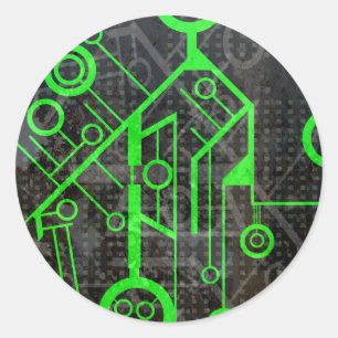 Adesivo Circuito Verde