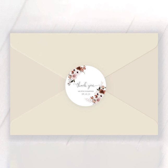 Adesivo circular clássico de Chá de fraldas flexív (Criador carregado)