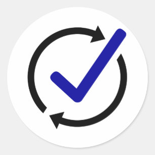 Adesivo Circular LogCheck