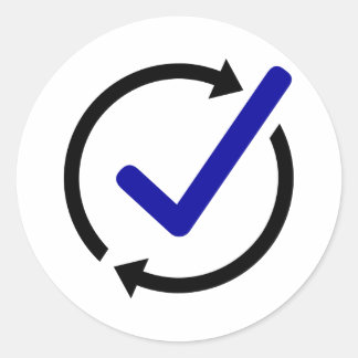 Adesivo Circular LogCheck