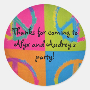 adesivo circular MOTIF