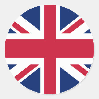 Adesivo Circular Union Jack