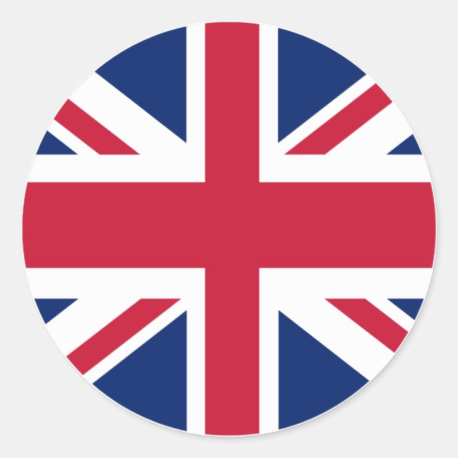 Adesivo Circular Union Jack (Frente)