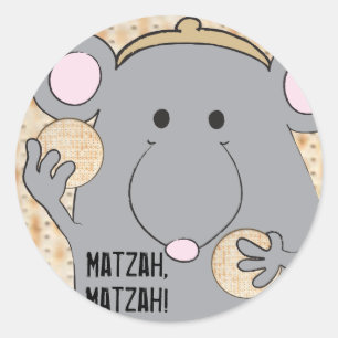 Adesivo Círculo de Adesões "Matzah Matzah"