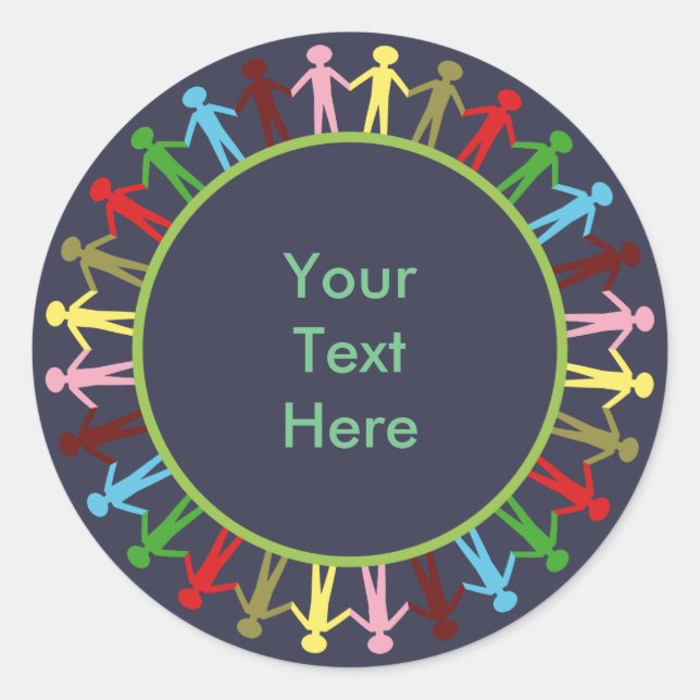 Adesivo Círculo de Amor (Frente)