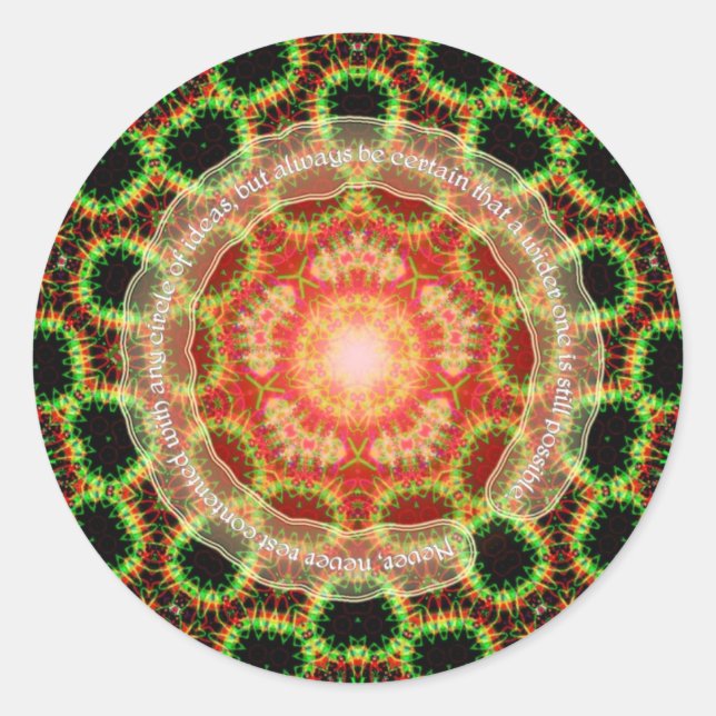 Adesivo Círculo de Coletor de Ideias (Frente)