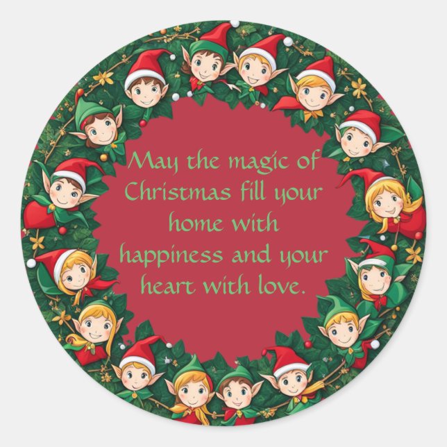 Adesivo Círculo de Elfos (Frente)