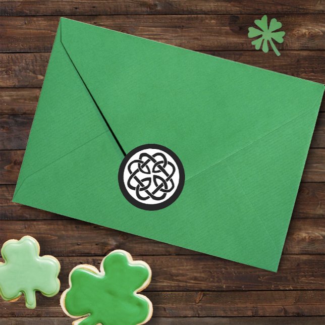 Adesivo Círculo de Trabalho Celta do Nó (Criador carregado)