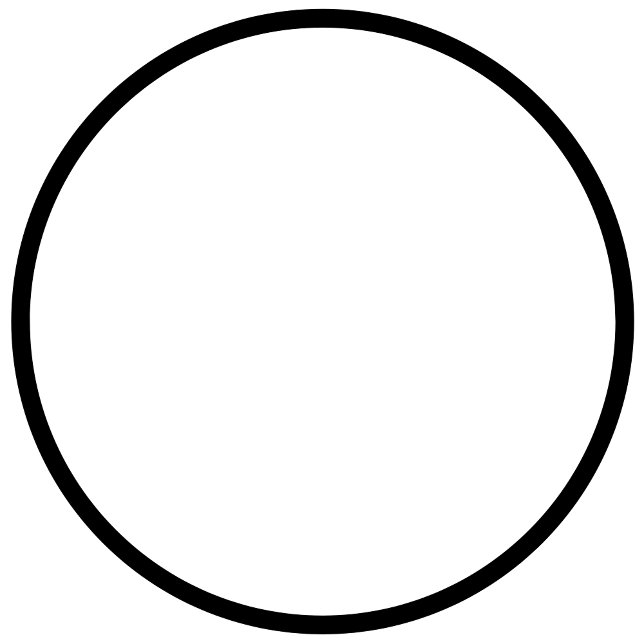 Adesivo Círculo de vazio (Adicionar Texto) (Criador carregado)