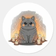 Círculo de Velas Brit - Halloween de Shorthair Bri