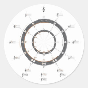 Adesivo Círculo dos Quintos