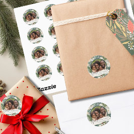 Adesivo Círculo Encantador Imagem Legante da Família Ivory