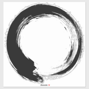 Adesivo Círculo Enso Zen