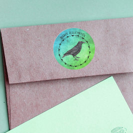 Adesivo Círculo negro com arame preto com arame vermelho a