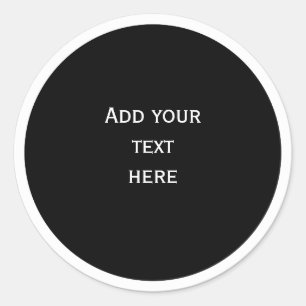 Adesivo Círculo preto com MODELO de armação em círculo bra